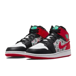 Air Jordan 1 Mid Holiday (GS) (2021), Jordan 1 Mid Holiday release, Air Jordan 1 Mid Holiday (GS) colorway, Jordan 1 Mid Holiday features, Buy Air Jordan 1 Mid Holiday (GS), Air Jordan 1 Mid Holiday price, Air Jordan 1 Mid Holiday (GS) on-feet review, Where to buy Air Jordan 1 Mid Holiday (GS) (2021), Resale value of Air Jordan 1 Mid Holiday (GS), Air Jordan 1 Mid Holiday availability, Limited edition Air Jordan 1 Holiday, Styling tips for Air Jordan 1 Mid Holiday (GS), Air Jordan 1 Mid Holiday release date, Authentic Air Jordan 1 Mid Holiday (GS) for sale, Kids’ Air Jordan 1 Mid Holiday sneakers