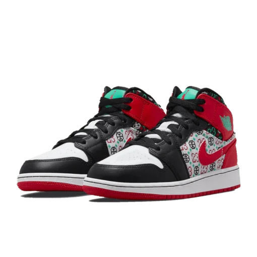 Air Jordan 1 Mid Holiday (GS) (2021), Jordan 1 Mid Holiday release, Air Jordan 1 Mid Holiday (GS) colorway, Jordan 1 Mid Holiday features, Buy Air Jordan 1 Mid Holiday (GS), Air Jordan 1 Mid Holiday price, Air Jordan 1 Mid Holiday (GS) on-feet review, Where to buy Air Jordan 1 Mid Holiday (GS) (2021), Resale value of Air Jordan 1 Mid Holiday (GS), Air Jordan 1 Mid Holiday availability, Limited edition Air Jordan 1 Holiday, Styling tips for Air Jordan 1 Mid Holiday (GS), Air Jordan 1 Mid Holiday release date, Authentic Air Jordan 1 Mid Holiday (GS) for sale, Kids’ Air Jordan 1 Mid Holiday sneakers