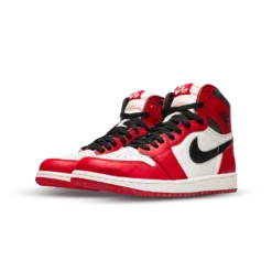 Jordan 1 Retro High OG Chicago Lost and Found, Air Jordan 1 Lost and Found, retro high sneakers, red, white, and black Jordans, stylish high tops, Nike Air Jordan, classic basketball shoes, Jordan 1 OG, limited edition Jordans, sneaker collection, urban fashion sneakers, vintage-inspired design, nostalgic colorway, Jordan brand shoes, premium materials, iconic Jordans, comfortable high tops, streetwear style, collector's edition Jordans, sought-after sneakers.