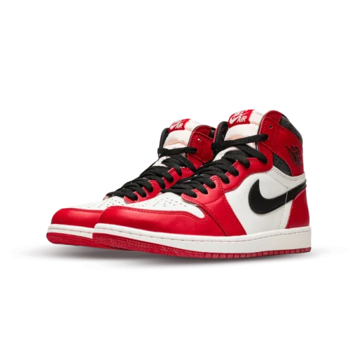 Jordan 1 Retro High OG Chicago Lost and Found, Air Jordan 1 Lost and Found, retro high sneakers, red, white, and black Jordans, stylish high tops, Nike Air Jordan, classic basketball shoes, Jordan 1 OG, limited edition Jordans, sneaker collection, urban fashion sneakers, vintage-inspired design, nostalgic colorway, Jordan brand shoes, premium materials, iconic Jordans, comfortable high tops, streetwear style, collector's edition Jordans, sought-after sneakers.