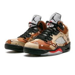 Jordan 5 Retro Supreme Desert Camo, Air Jordan 5 Supreme Desert Camo release, Jordan 5 Retro Supreme Desert Camo colorway, Jordan 5 Retro Supreme Desert Camo features, Buy Jordan 5 Supreme Desert Camo, Jordan 5 Retro Supreme Desert Camo price, Air Jordan 5 Supreme Desert Camo on-feet review, Where to buy Jordan 5 Retro Supreme Desert Camo, Resale value of Jordan 5 Supreme Desert Camo, Jordan 5 Retro Supreme Desert Camo availability, Limited edition Jordan 5 Supreme Desert Camo, Styling tips for Jordan 5 Supreme Desert Camo, Jordan 5 Retro Supreme Desert Camo release date, Authentic Jordan 5 Supreme Desert Camo for sale, Jordan 5 Retro Supreme Desert Camo history and legacy