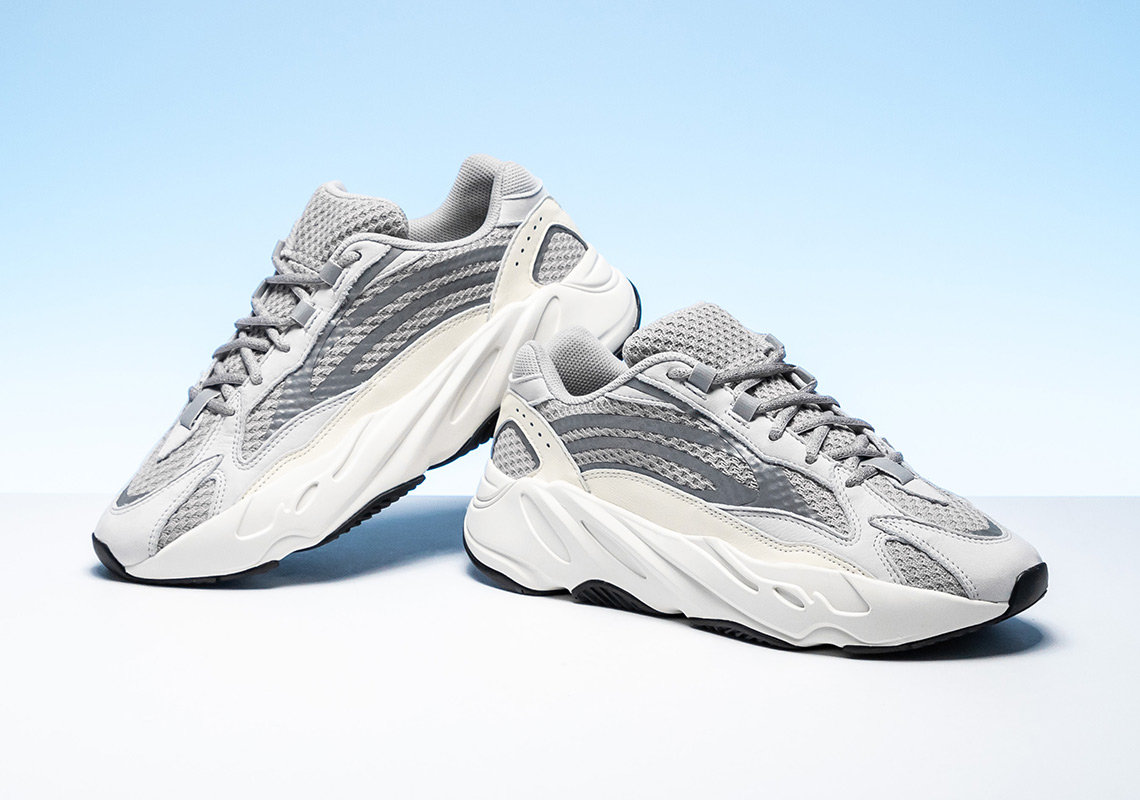 Adidas YEEZY BOOST 700 V2 “Static” features a sleek design with reflective detailing, offering premium comfort and iconic style.